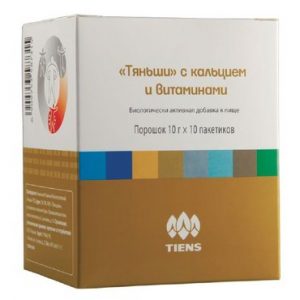 Порошок Тяньши (Tiens) с кальцием и витаминами